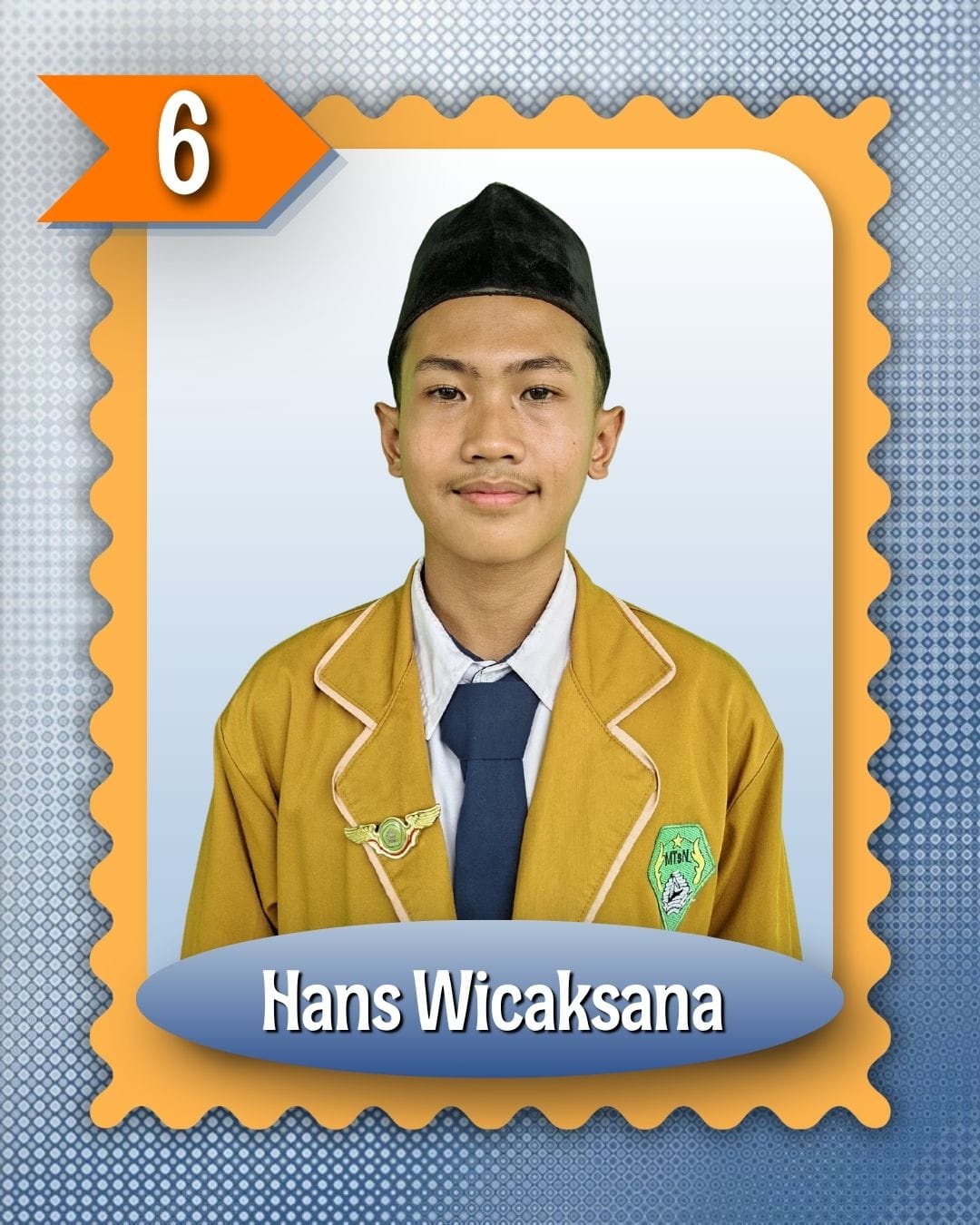 Foto pasangan calon nomor urut 6: HANS WICAKSANA