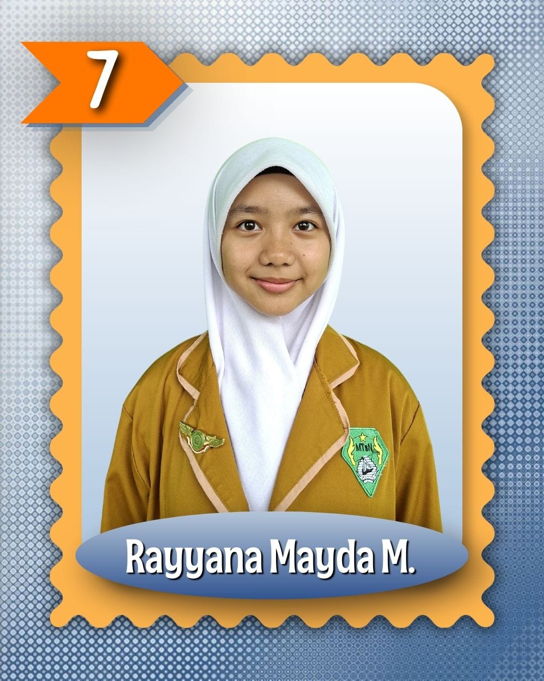 Foto pasangan calon nomor urut 7: RAYYANA MAYDA MAITONO